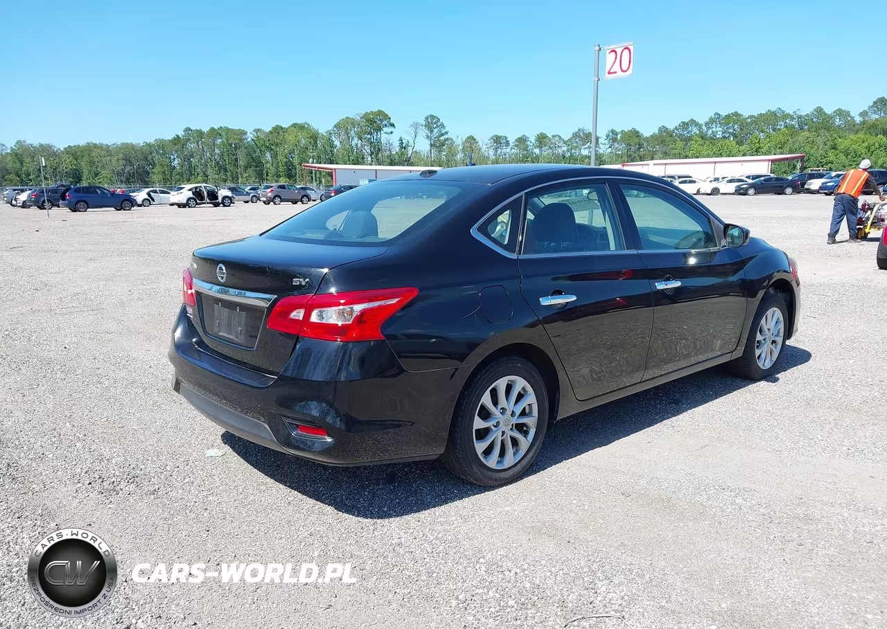 2019 Nissan Sentra Sv VIN:3N1AB7AP4KY365411 - 4