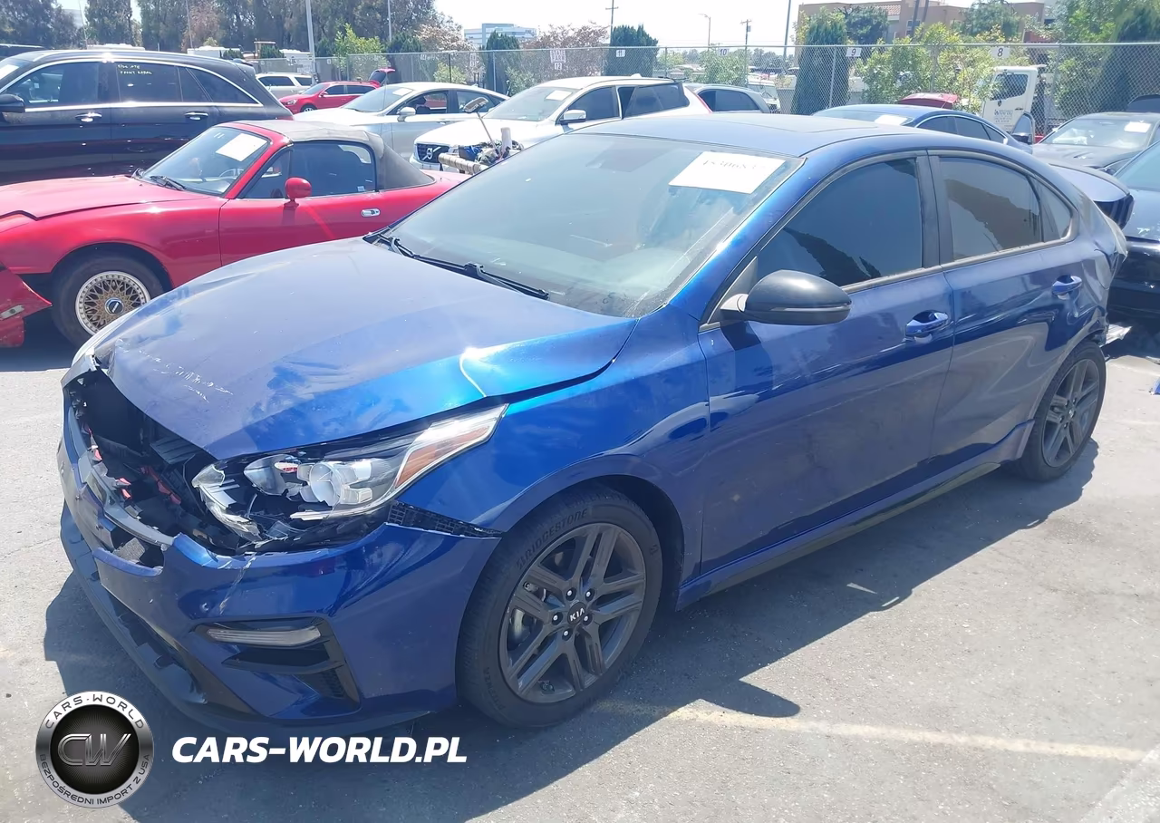2021 Kia Forte Gt-Line VIN:3KPF34AD4ME303712 - 2