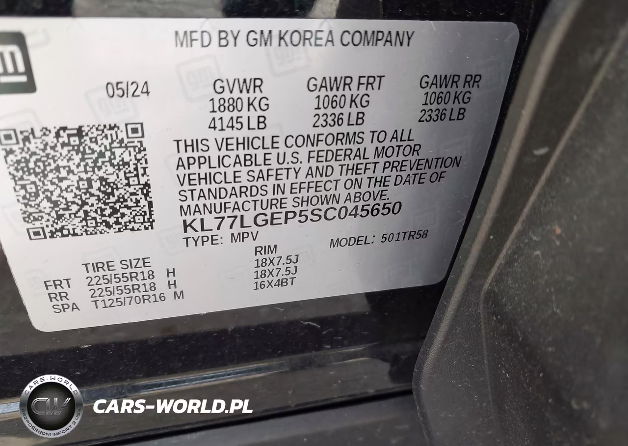 2025 Chevrolet Trax Fwd 1Rs VIN:KL77LGEP5SC045650 - 9