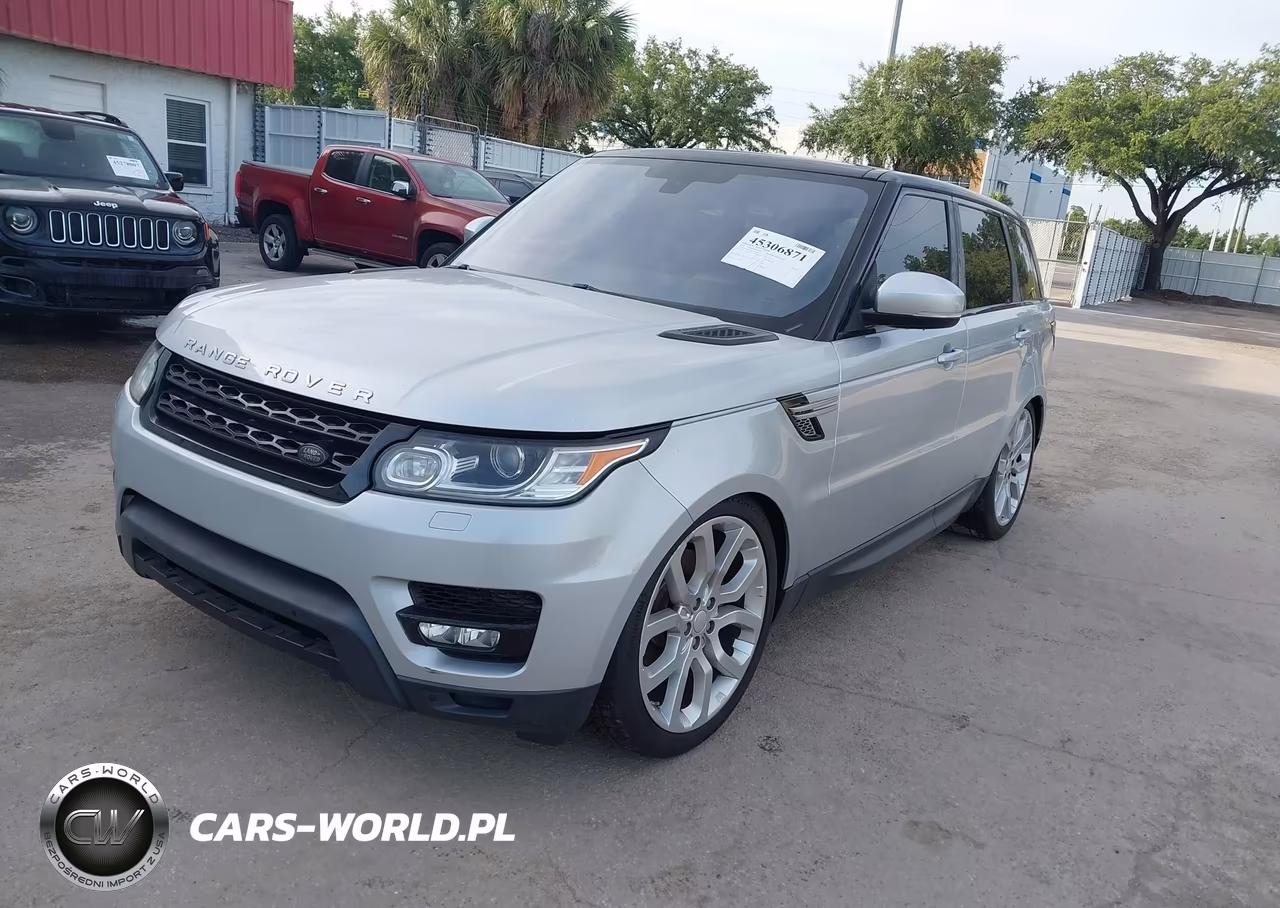 2016 Land Rover Range Rover Sport 3.0L V6 Turbocharged Diesel Hse Td6 VIN:SALWR2KF1GA550527 - 2