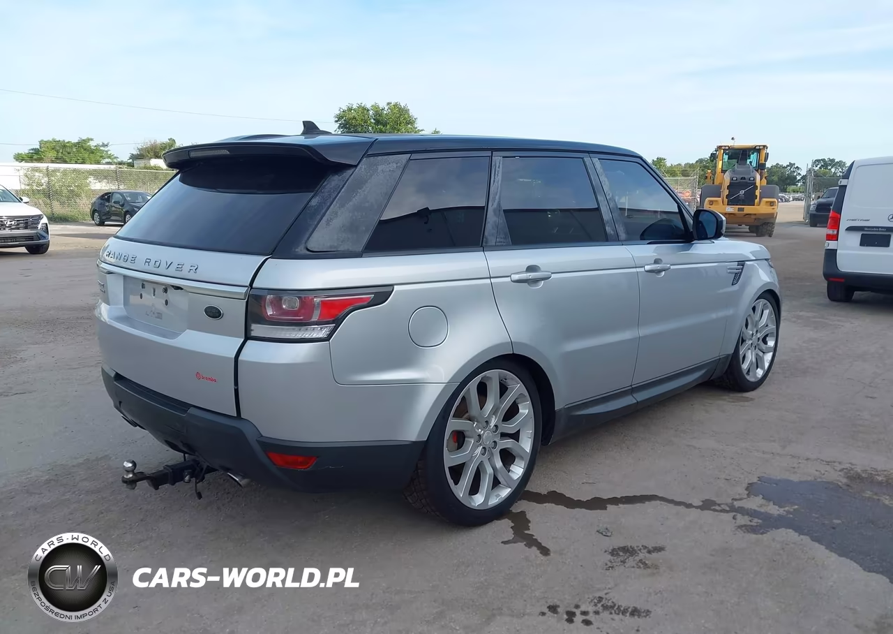 2016 Land Rover Range Rover Sport 3.0L V6 Turbocharged Diesel Hse Td6 VIN:SALWR2KF1GA550527 - 4