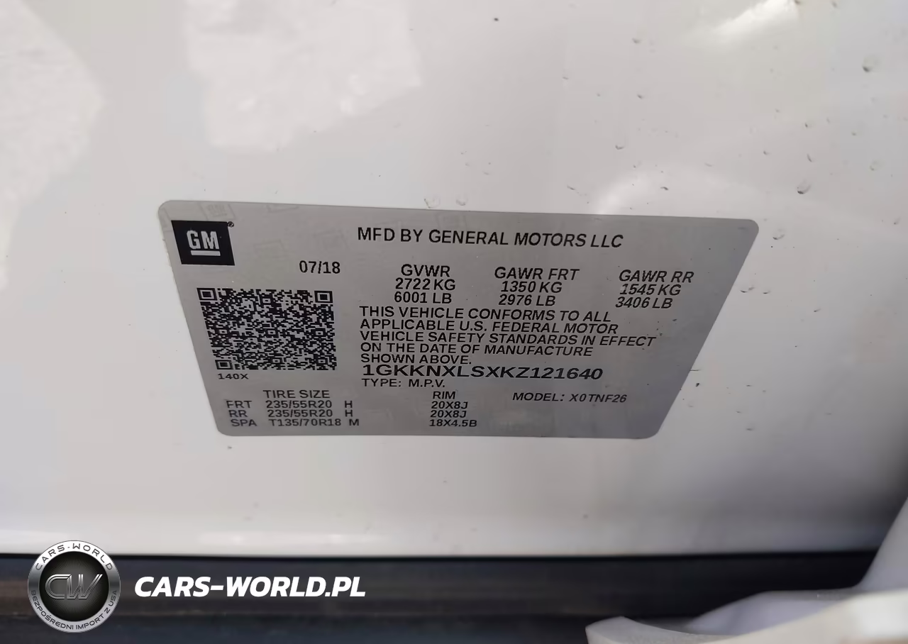 2019 GMC Acadia Denali VIN:1GKKNXLSXKZ121640 - 9