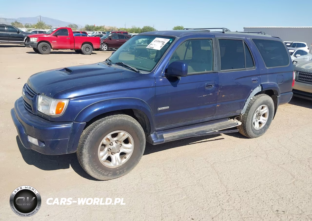 2002 Toyota 4Runner Sr5 V6 VIN:JT3GN86R720247883 - 2