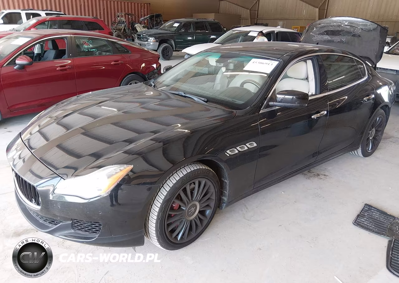 2014 Maserati Quattroporte S Q4 VIN:ZAM56RRA3E1111434 - 2