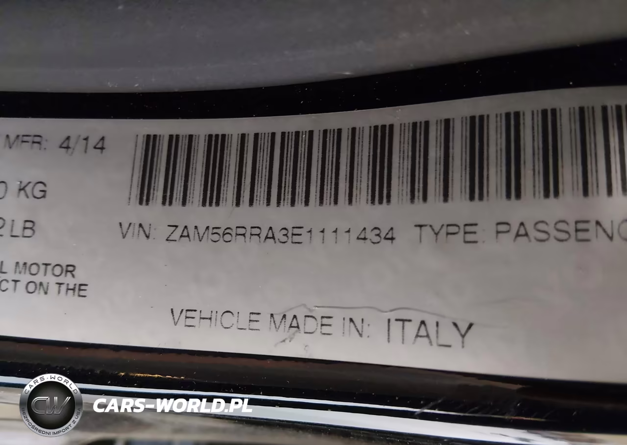 2014 Maserati Quattroporte S Q4 VIN:ZAM56RRA3E1111434 - 9