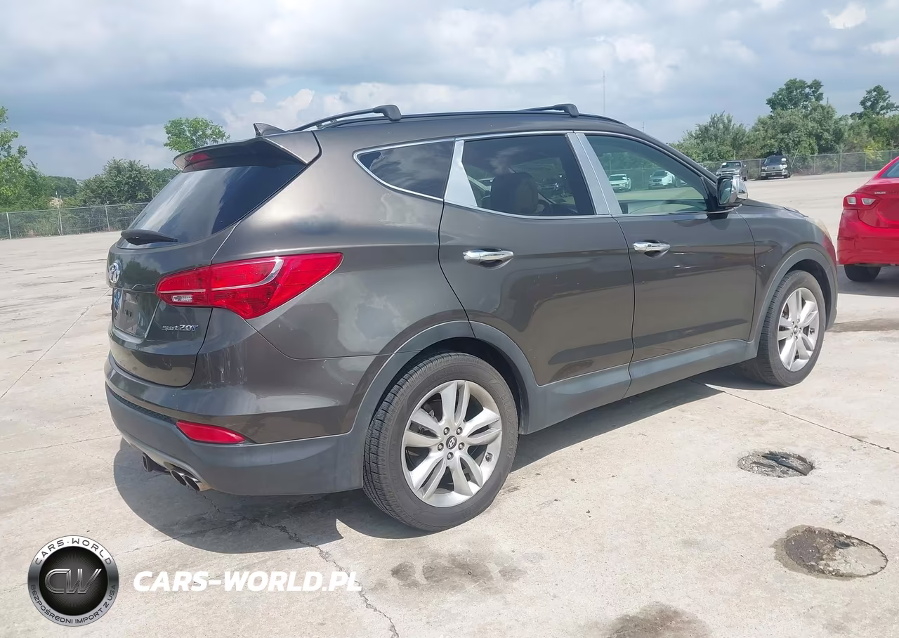 2014 Hyundai Santa Fe Sport 2.0L Turbo VIN:5XYZU3LAXEG167162 - 4