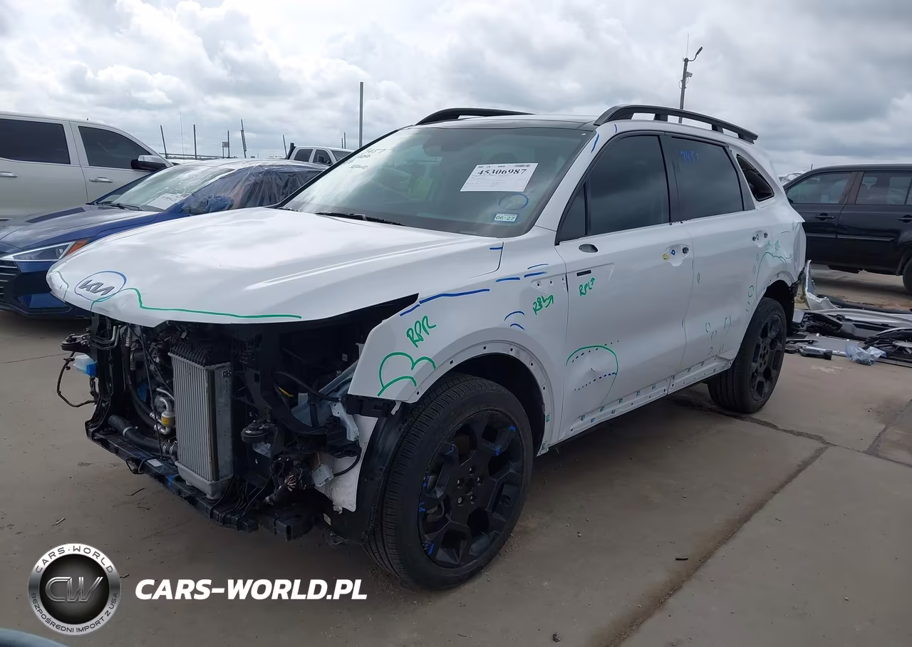 2025 Kia Sorento X-Line Ex VIN:5XYRHDJF9SG368393 - 2