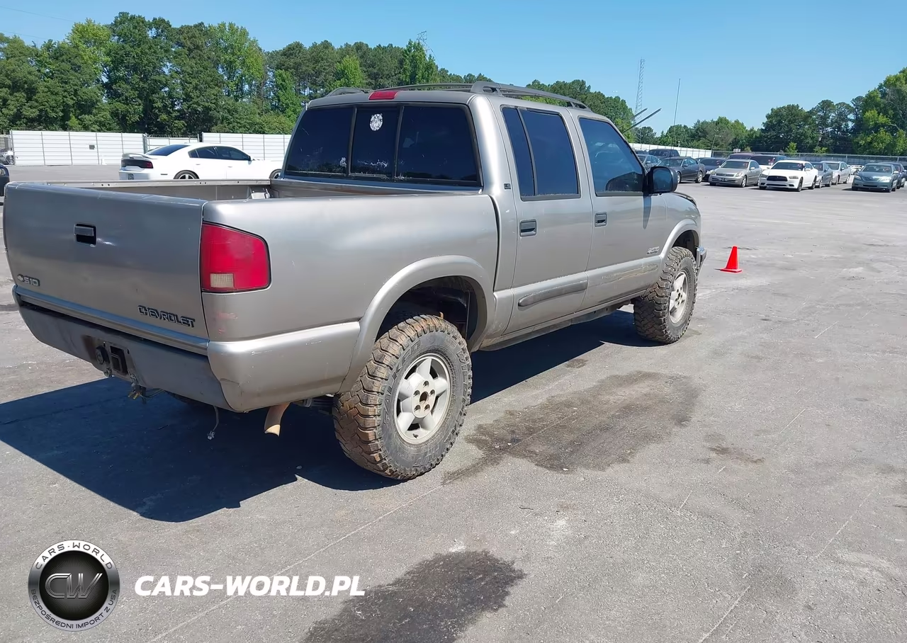 2001 Chevrolet S-10 Ls VIN:1GCDT13W21K237366 - 4