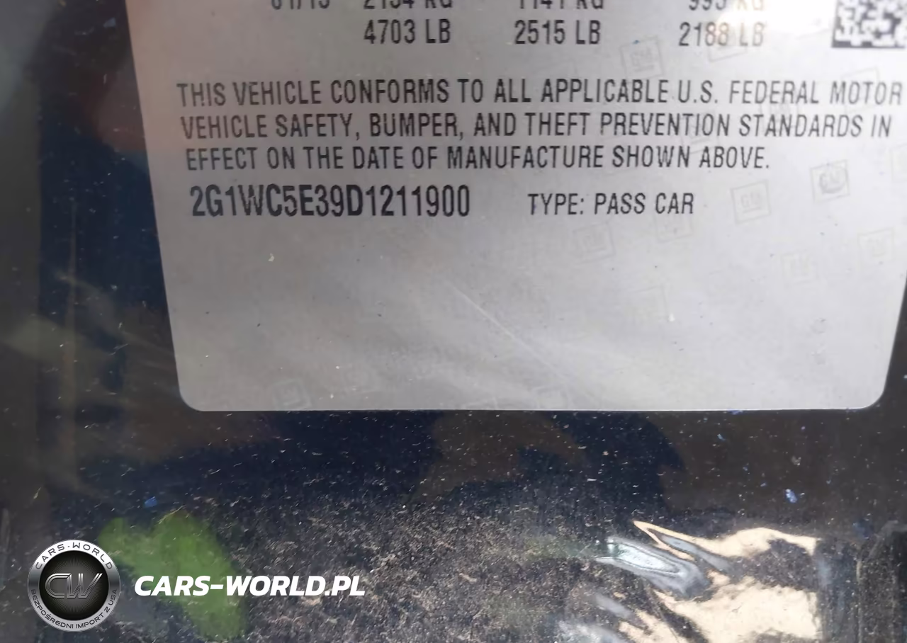 2013 Chevrolet Impala Ltz VIN:2G1WC5E39D1211900 - 9