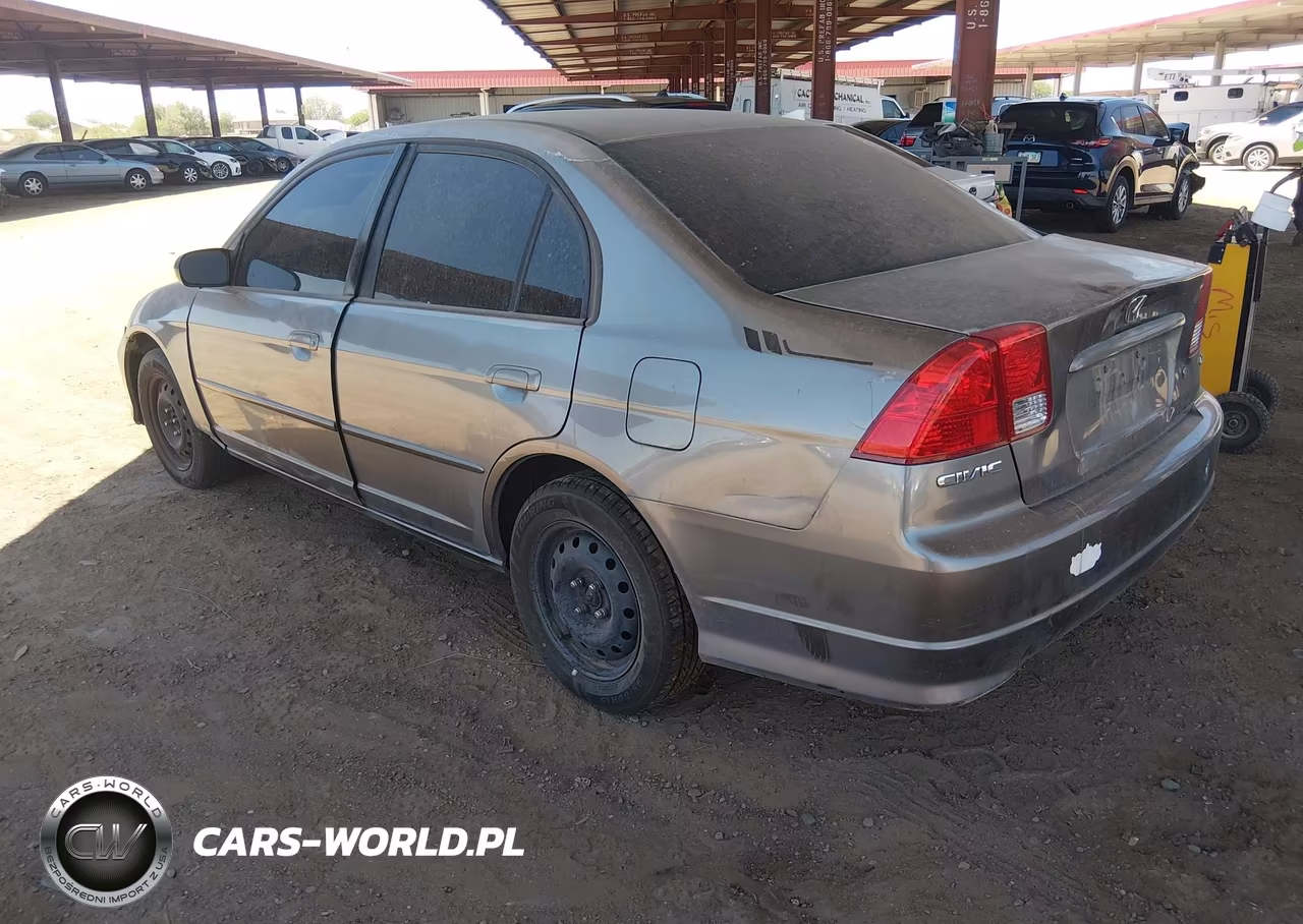 2005 Honda Civic Lx VIN:2HGES16555H602843 - 3
