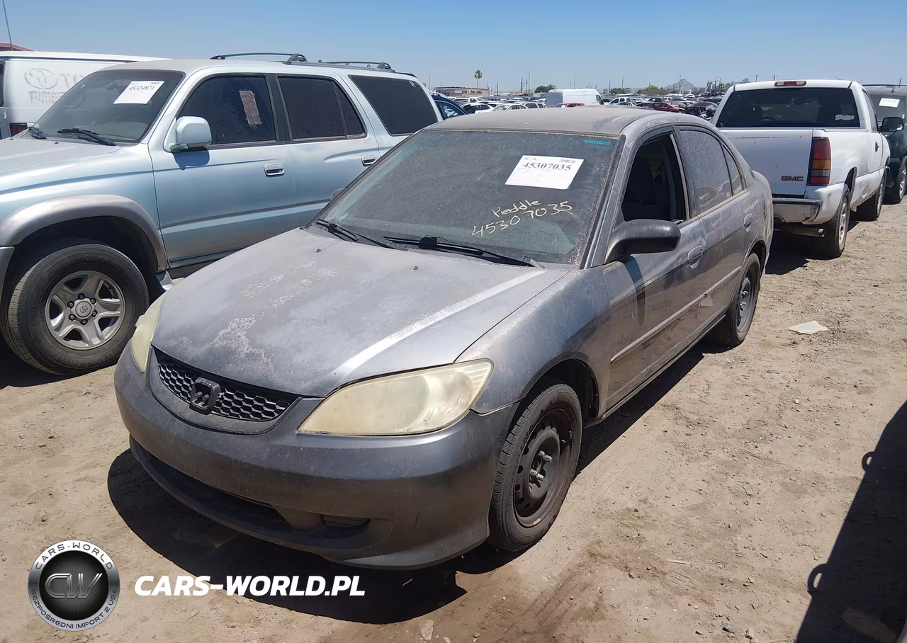 2005 Honda Civic Lx VIN:2HGES16555H602843 - 6
