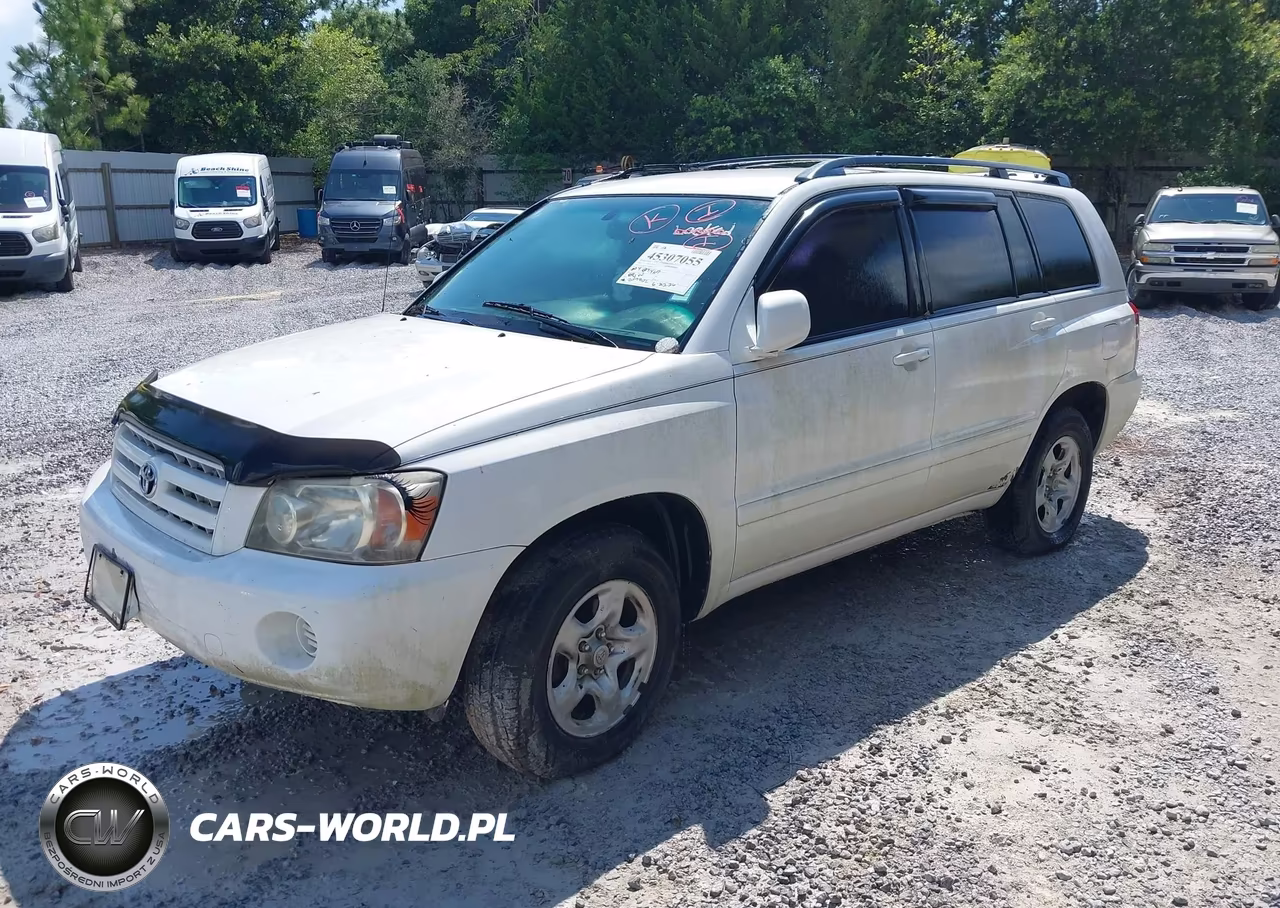 2007 Toyota Highlander V6 VIN:JTEGP21A270143616 - 2
