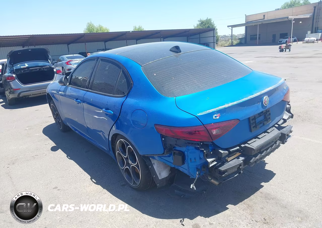 2022 Alfa Romeo Giulia Veloce Awd VIN:ZARFANBN7N7660117 - 3