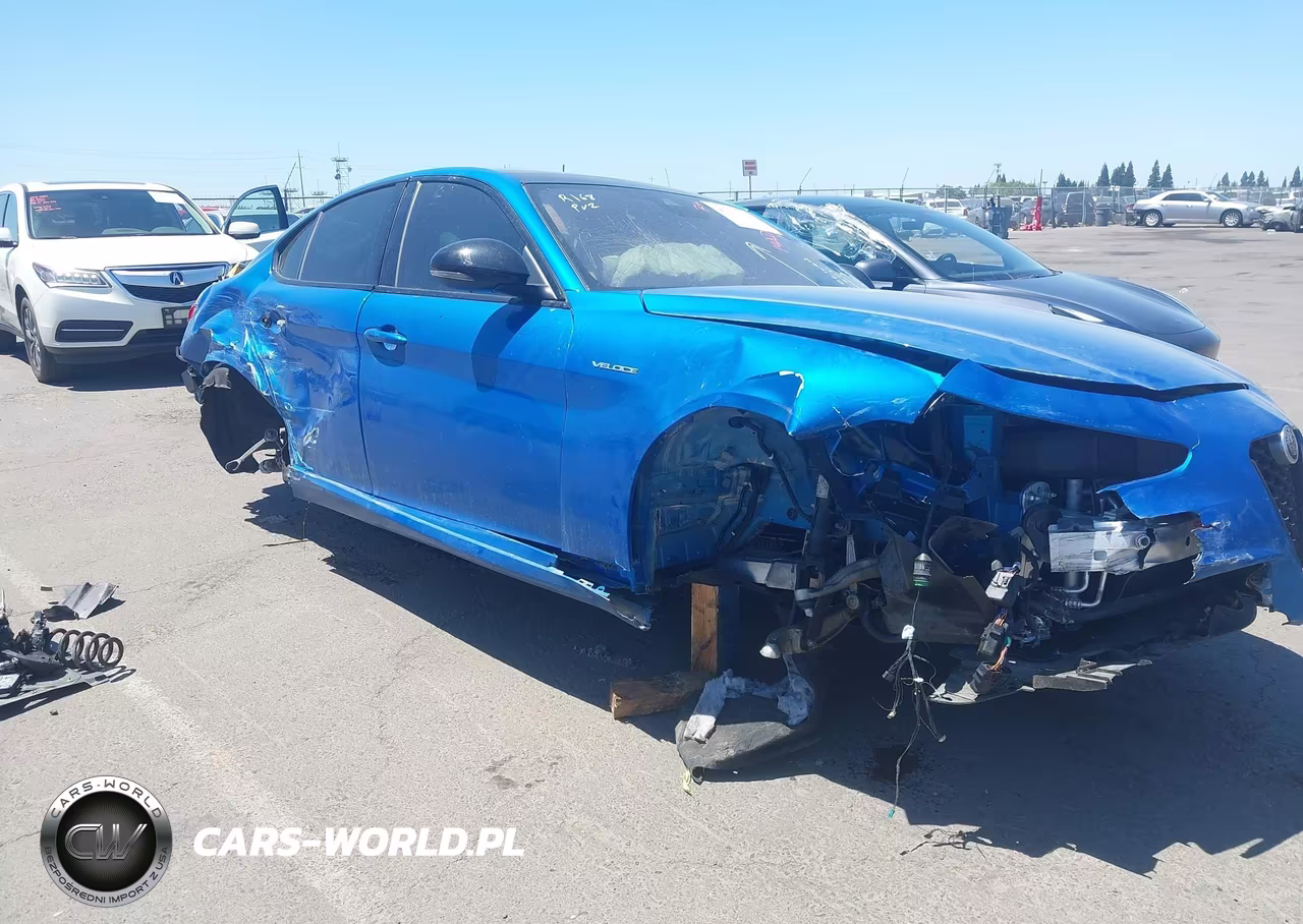 2022 Alfa Romeo Giulia Veloce Awd VIN:ZARFANBN7N7660117 - 6