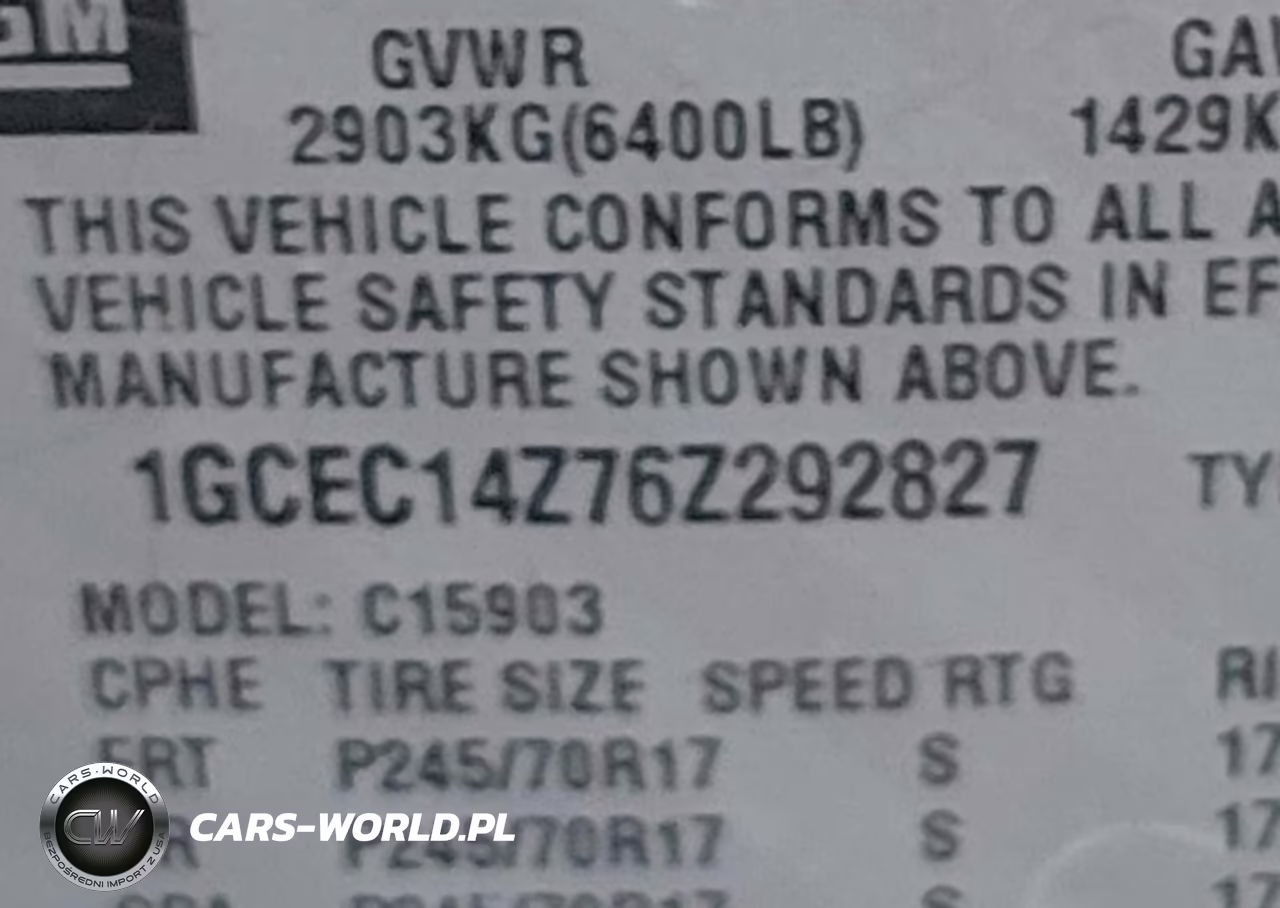 2006 Chevrolet Silverado 1500 Work Truck VIN:1GCEC14Z76Z292827 - 9
