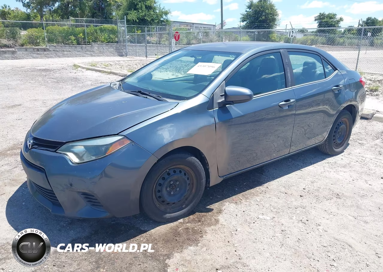 2015 Toyota Corolla L VIN:2T1BURHE9FC248506 - 2