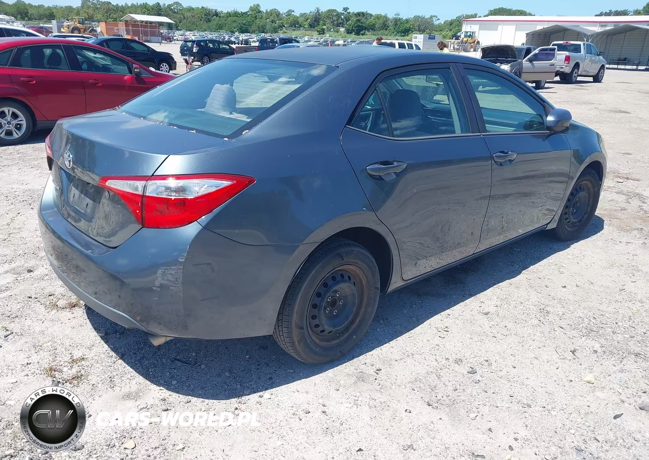 2015 Toyota Corolla L VIN:2T1BURHE9FC248506 - 4