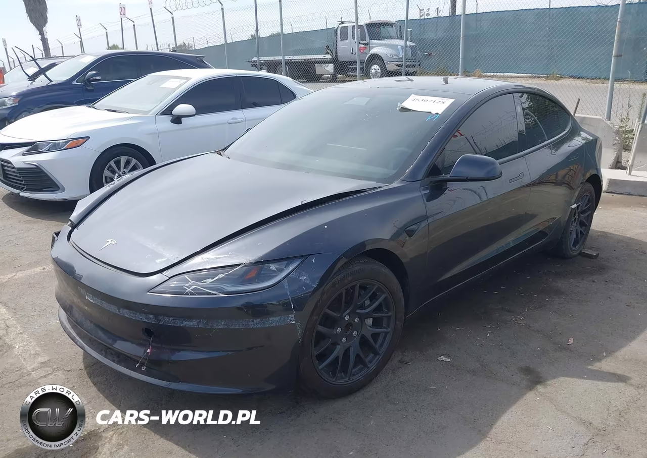 2024 Tesla Model 3 Long Range Dual Motor All-Wheel Drive-Rear-Wheel Drive VIN:5YJ3E1EA6RF725199 - 2