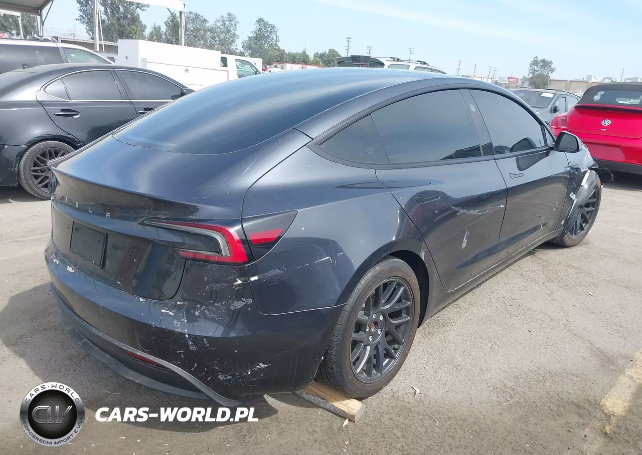 2024 Tesla Model 3 Long Range Dual Motor All-Wheel Drive-Rear-Wheel Drive VIN:5YJ3E1EA6RF725199 - 4
