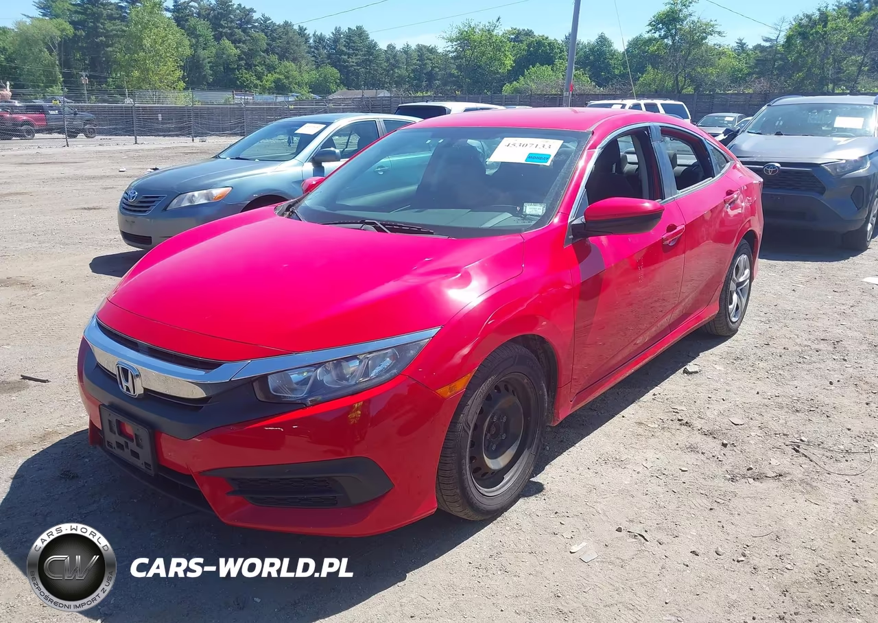 2017 Honda Civic Lx VIN:2HGFC2F57HH533620 - 2