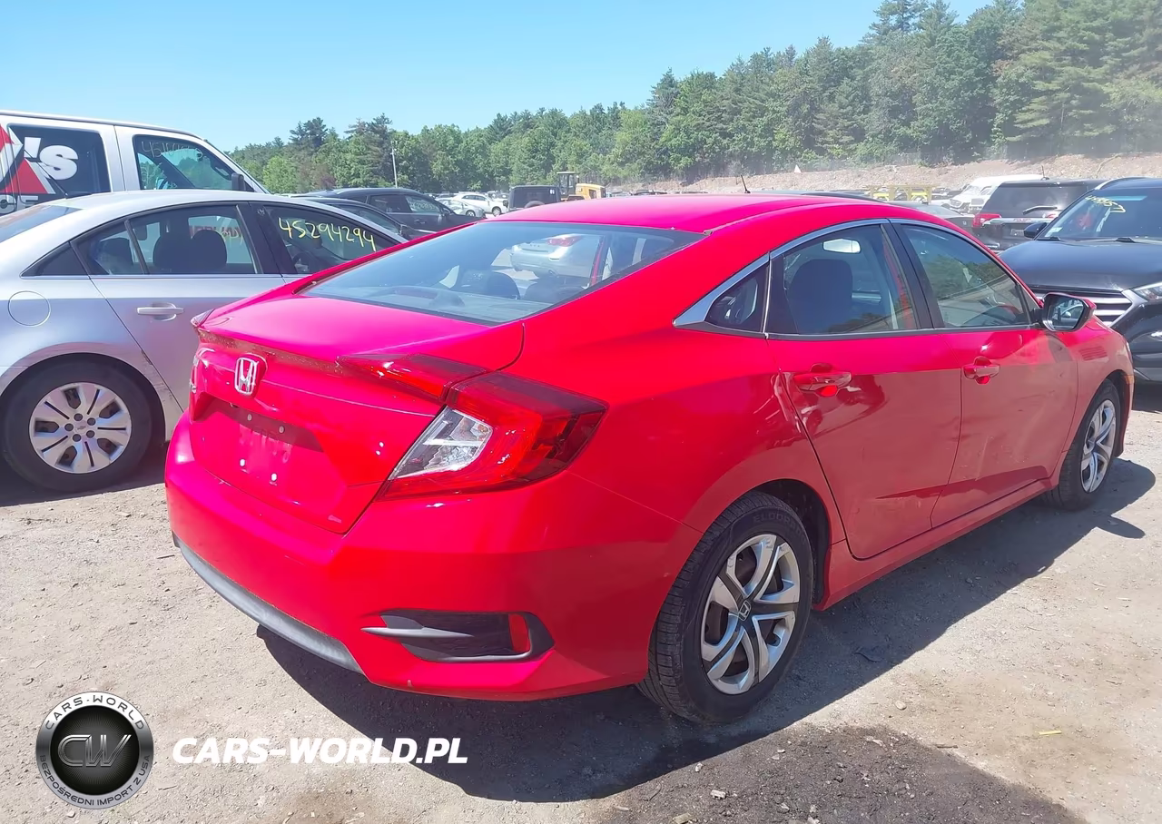 2017 Honda Civic Lx VIN:2HGFC2F57HH533620 - 4