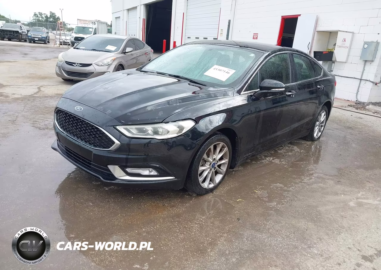 2017 Ford Fusion Se VIN:3FA6P0HDXHR250313 - 2