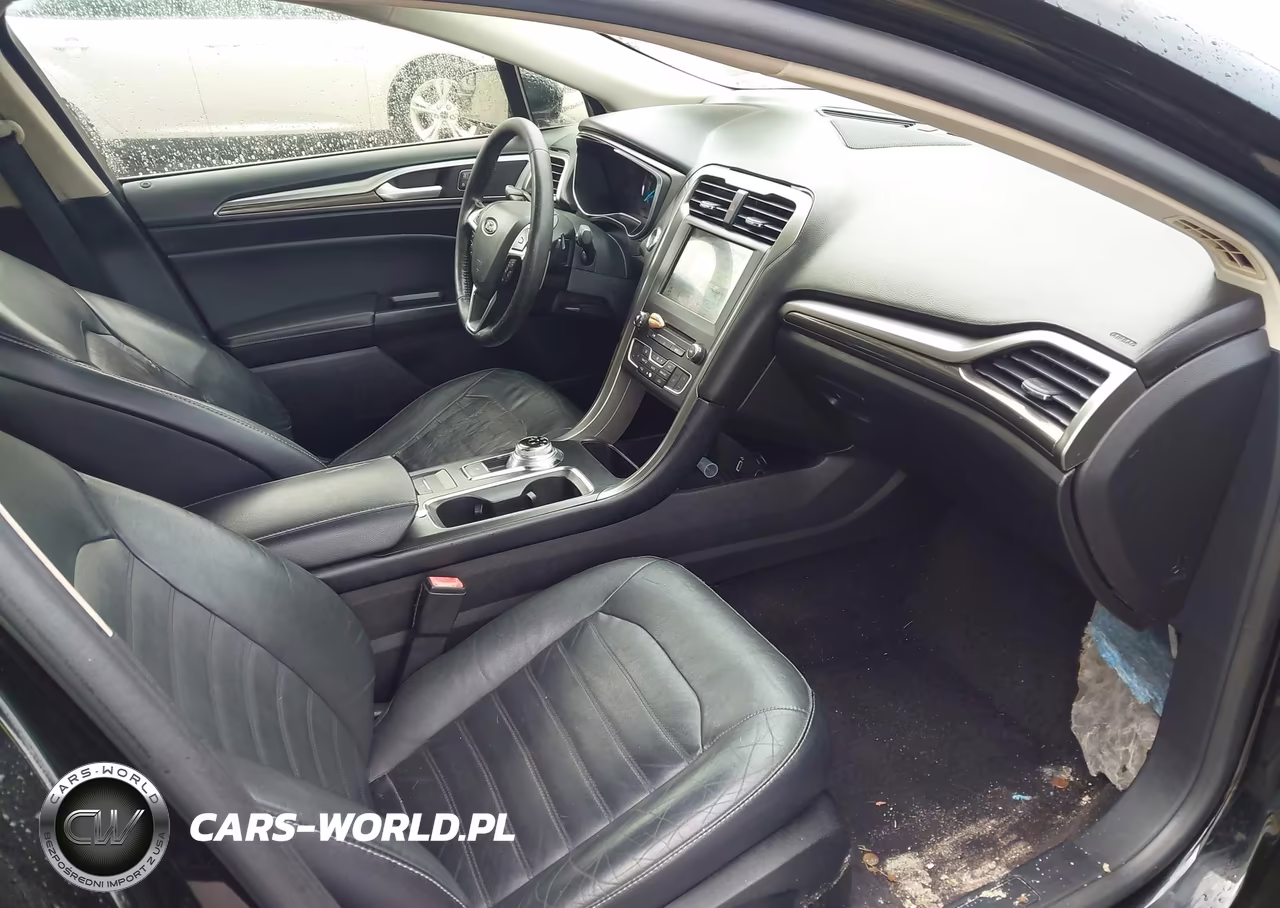 2017 Ford Fusion Se VIN:3FA6P0HDXHR250313 - 5