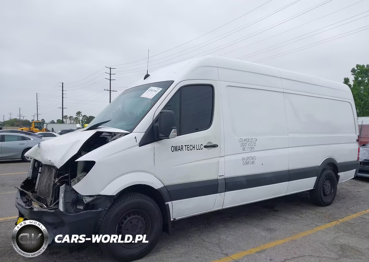 2016 Mercedes-Benz Sprinter 2500 High Roof VIN:WD3PE8DD8GP275672 - 2