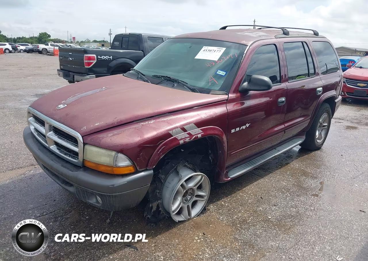 2001 Dodge Durango Slt VIN:1B4HS28Z11F533336 - 2