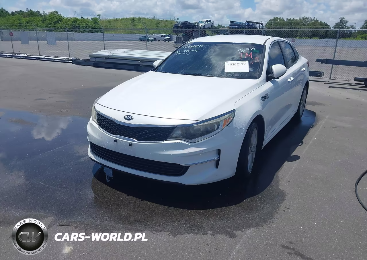 2017 Kia Optima Lx VIN:5XXGT4L35HG161974 - 2