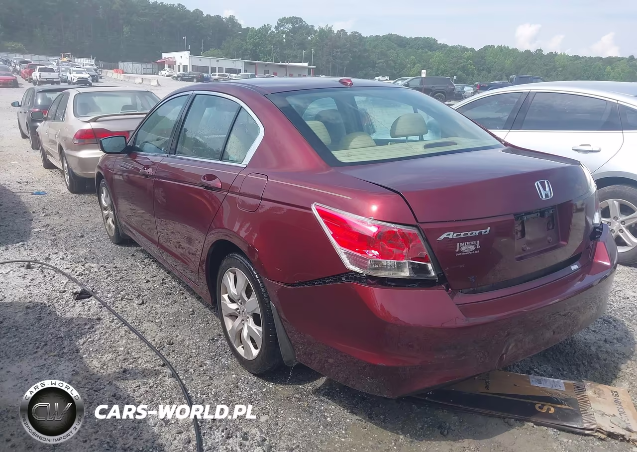 2008 Honda Accord 2.4 Ex-L VIN:1HGCP26868A125660 - 3
