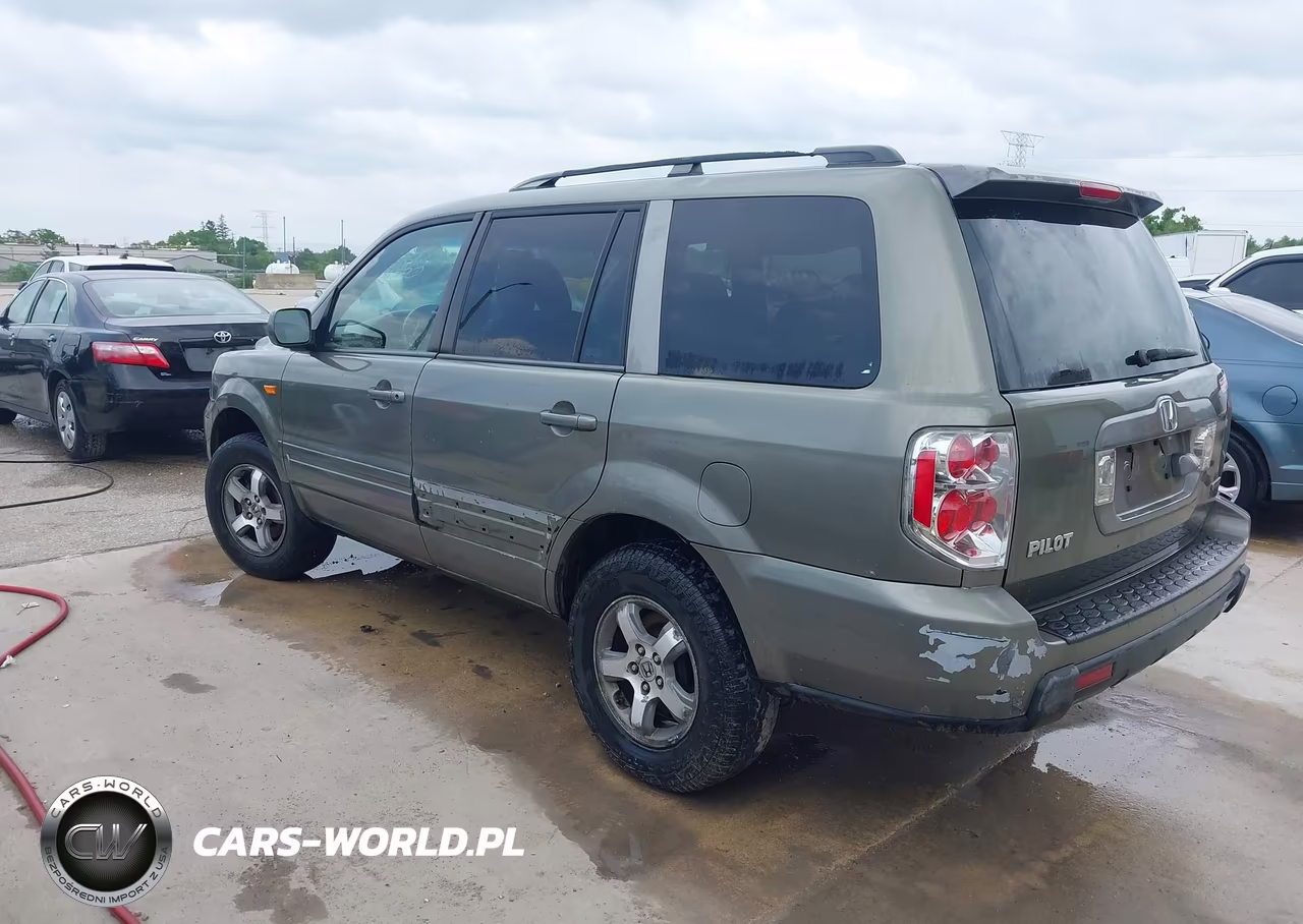 2008 Honda Pilot Ex-L VIN:5FNYF18768B028617 - 3