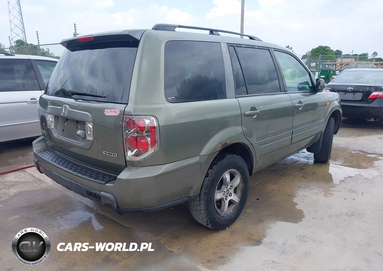 2008 Honda Pilot Ex-L VIN:5FNYF18768B028617 - 4