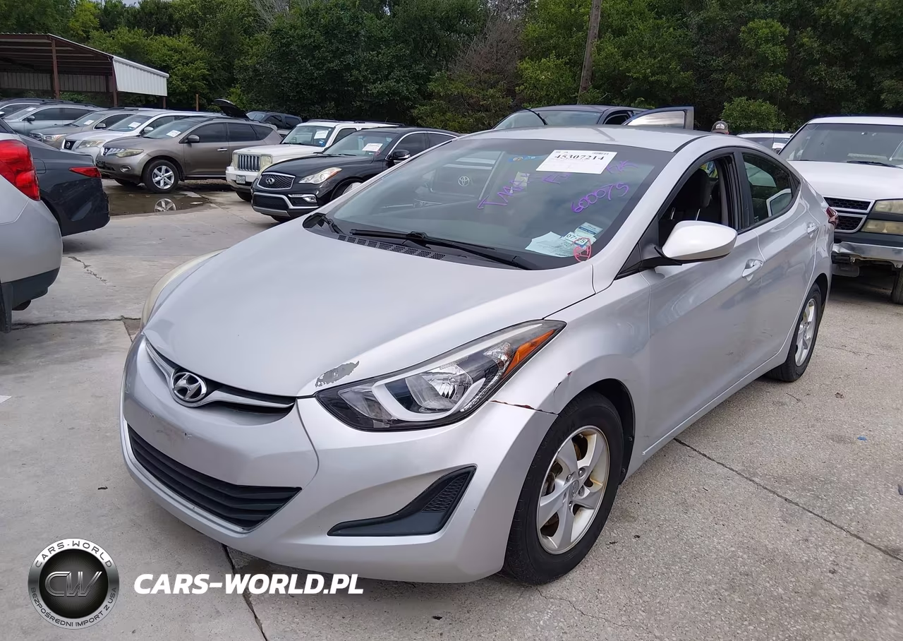 2015 Hyundai Elantra Se VIN:5NPDH4AE6FH600075 - 2