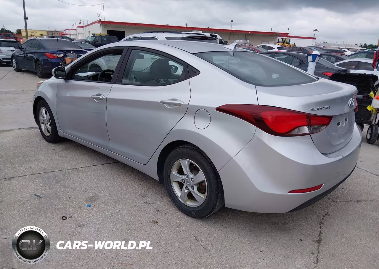 2015 Hyundai Elantra Se VIN:5NPDH4AE6FH600075 - 3