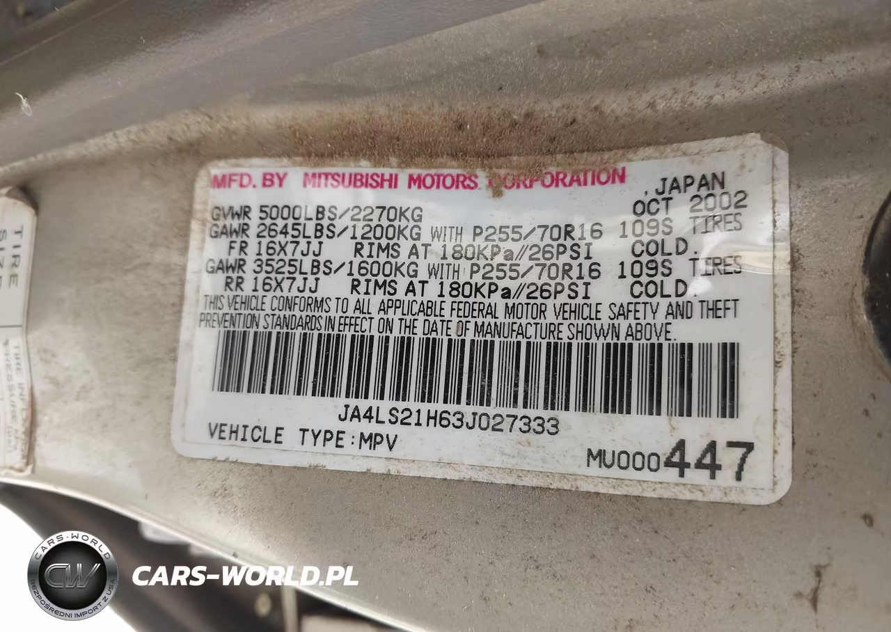 2003 Mitsubishi Montero Sport Es-Ls VIN:JA4LS21H63J027333 - 9
