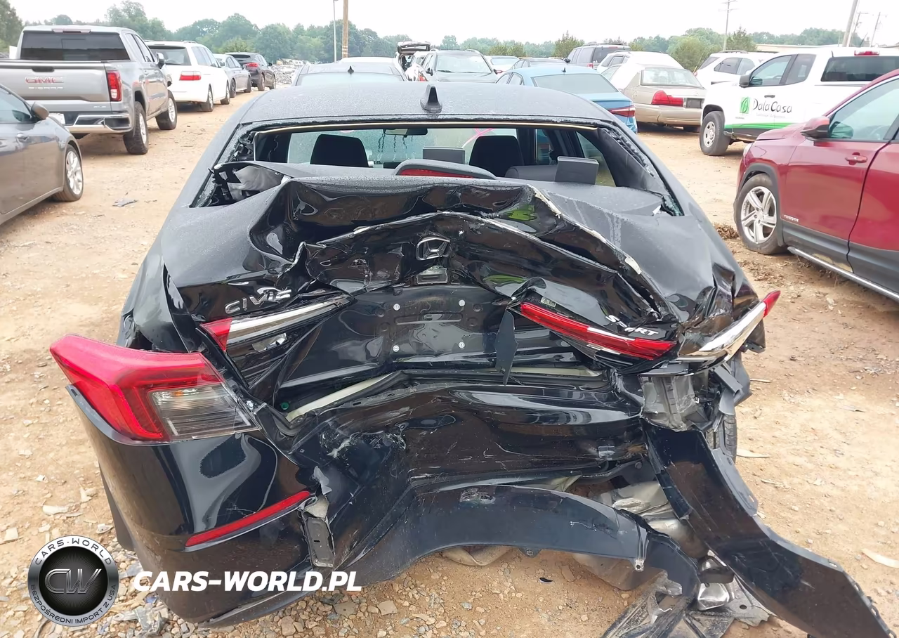2022 Honda Civic Sport VIN:2HGFE2F51NH596198 - 16