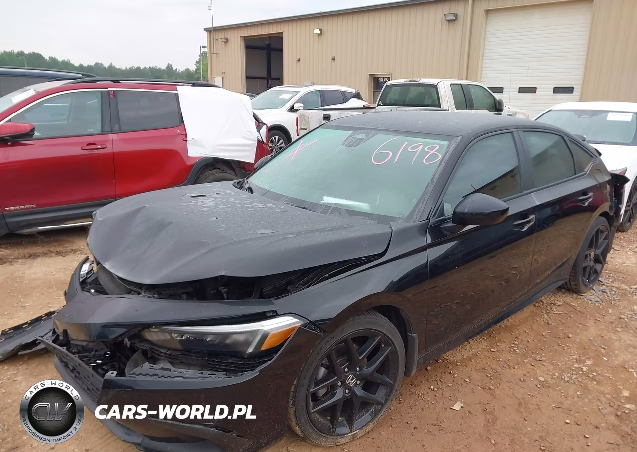 2022 Honda Civic Sport VIN:2HGFE2F51NH596198 - 2