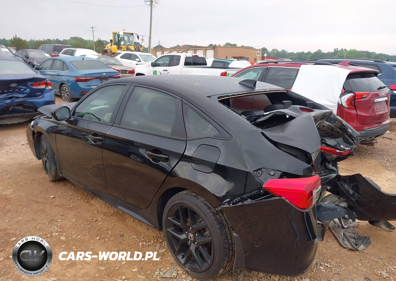 2022 Honda Civic Sport VIN:2HGFE2F51NH596198 - 3