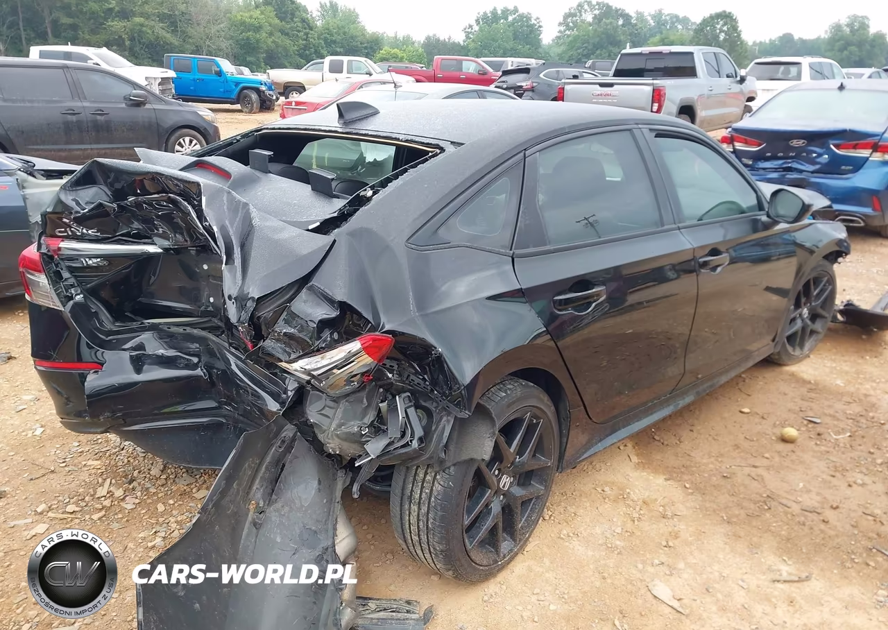 2022 Honda Civic Sport VIN:2HGFE2F51NH596198 - 4