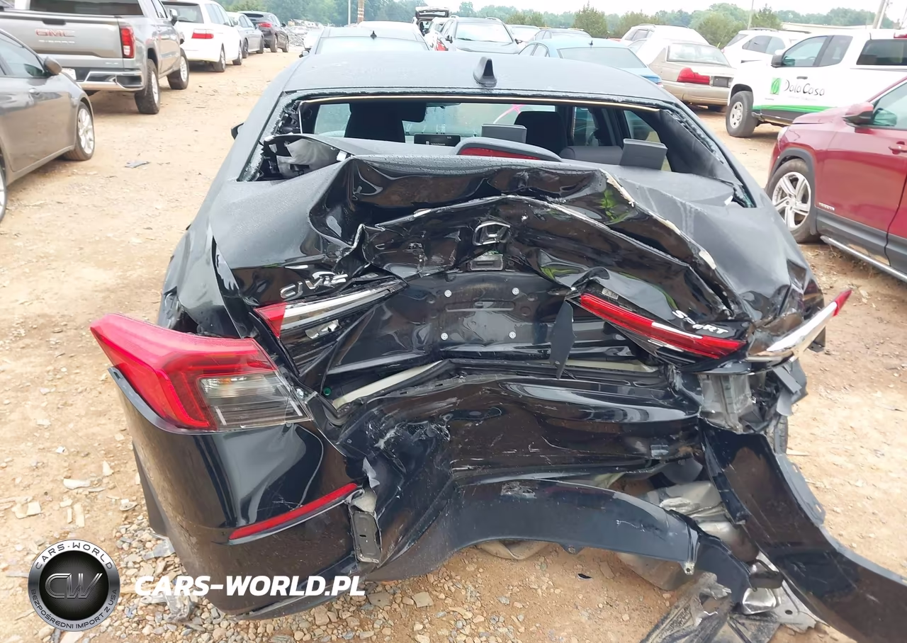2022 Honda Civic Sport VIN:2HGFE2F51NH596198 - 6