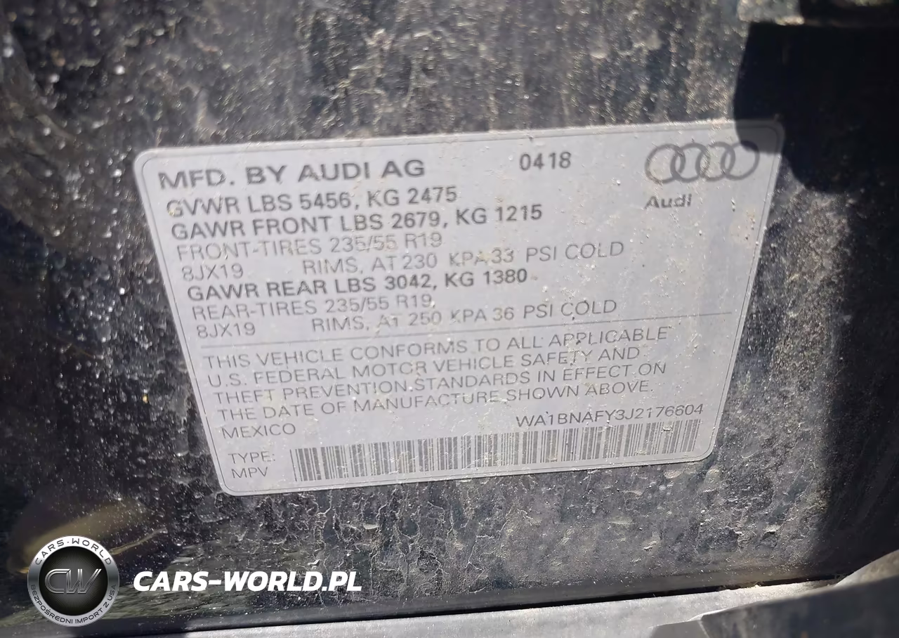 2018 Audi Q5 2.0T Premium-2.0T Tech Premium VIN:WA1BNAFY3J2176604 - 9