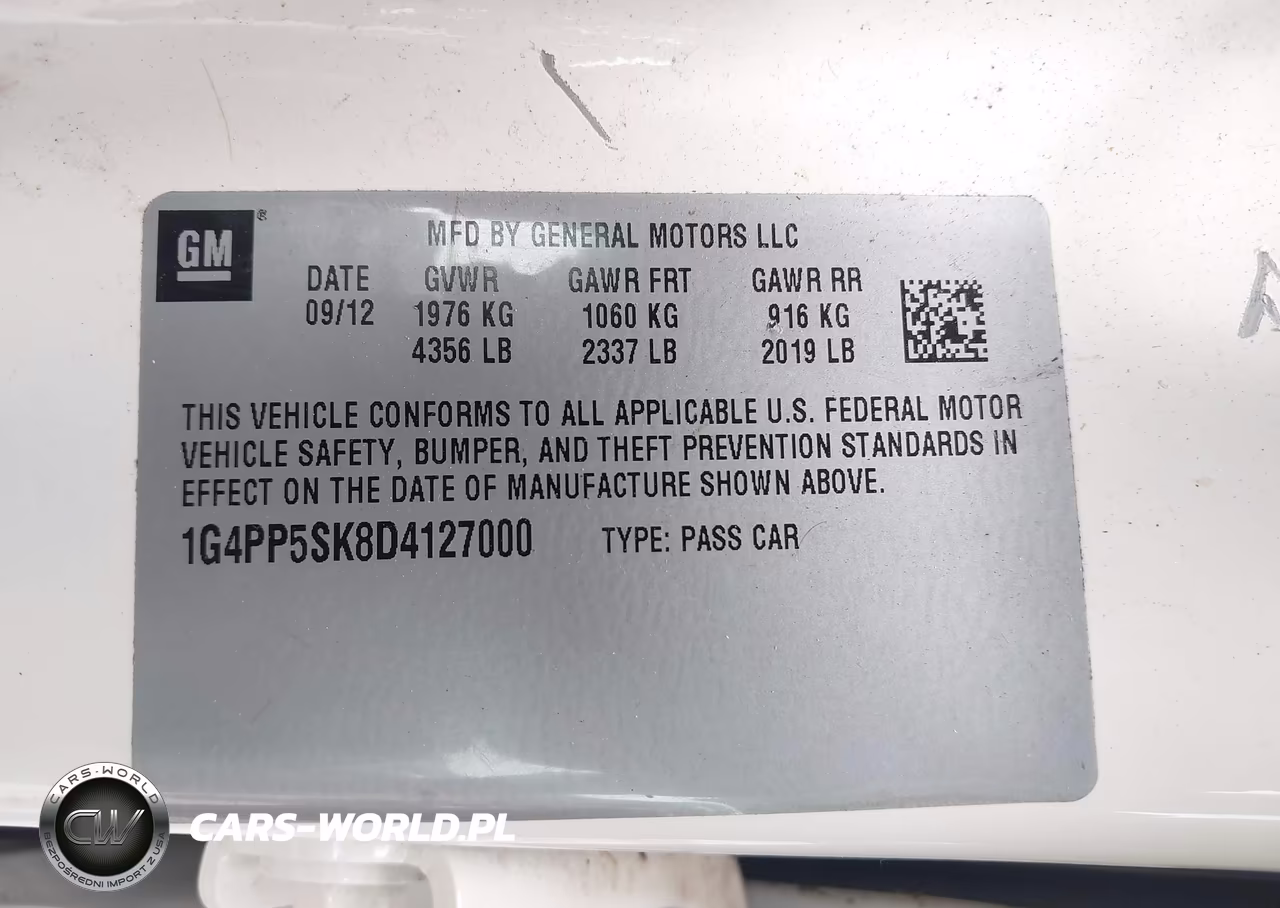 2013 Buick Verano VIN:1G4PP5SK8D4127000 - 9