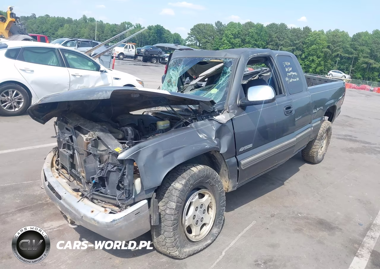 2002 Chevrolet Silverado 1500 Ls VIN:1GCEK19T42E258028 - 2