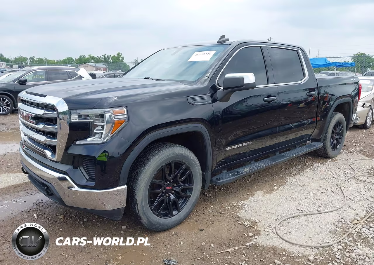 2020 GMC Sierra 1500 4Wd Short Box Sle VIN:3GTP9BEK2LG270065 - 2