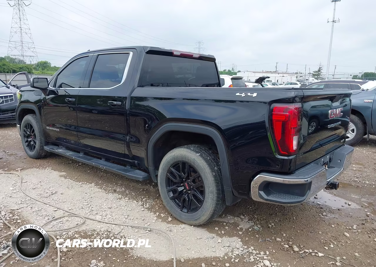 2020 GMC Sierra 1500 4Wd Short Box Sle VIN:3GTP9BEK2LG270065 - 3