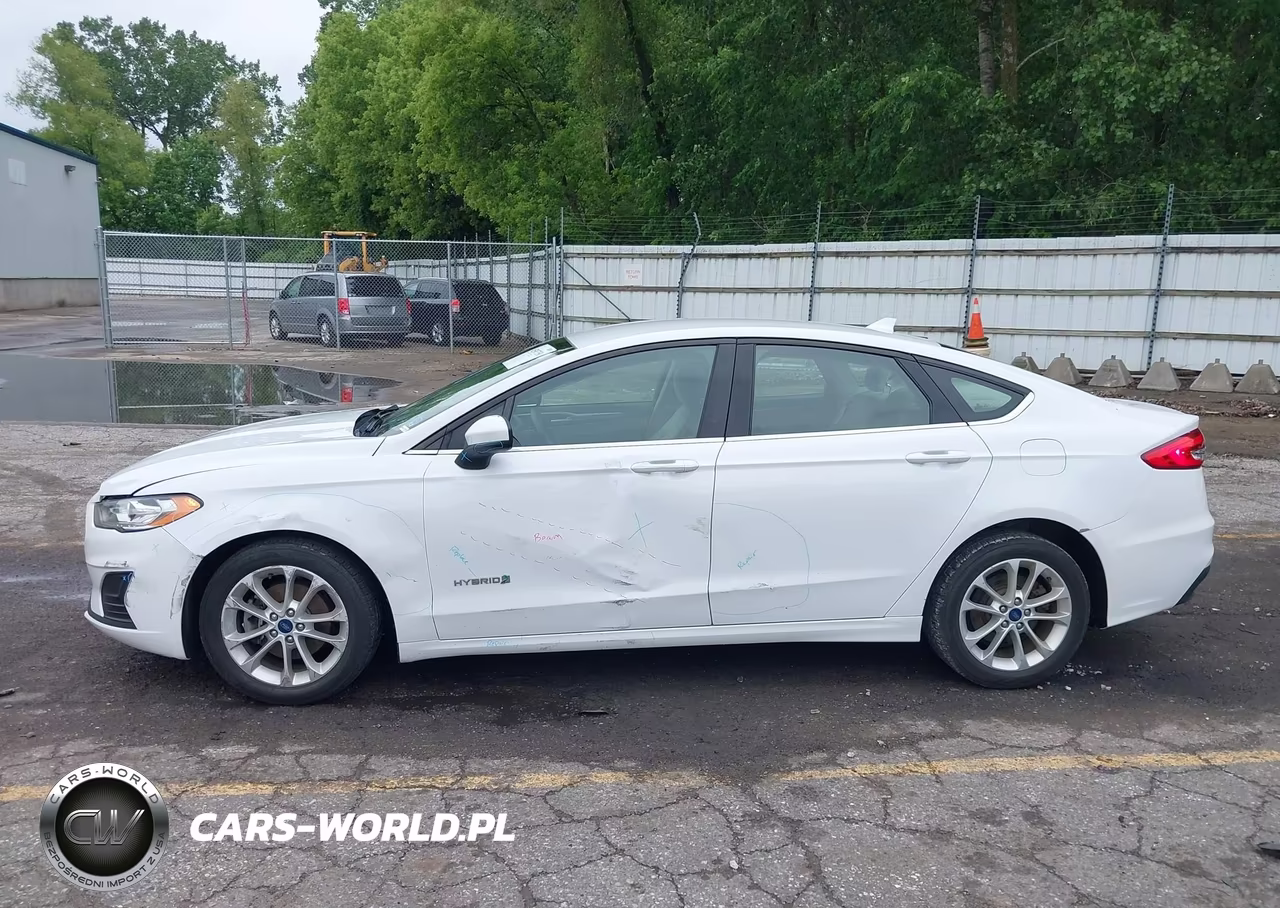 2019 Ford Fusion Hybrid Se VIN:3FA6P0LUXKR224938 - 15