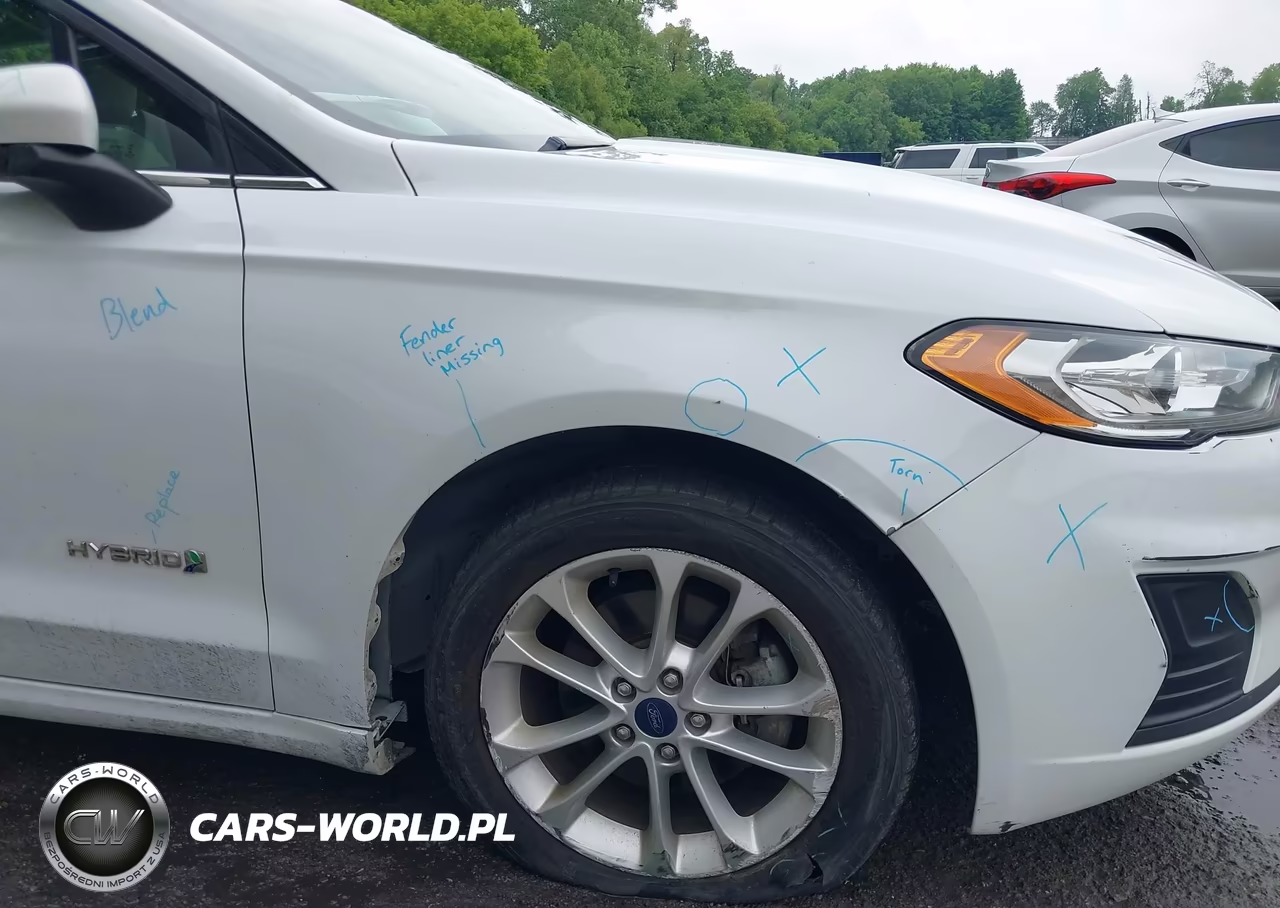 2019 Ford Fusion Hybrid Se VIN:3FA6P0LUXKR224938 - 21