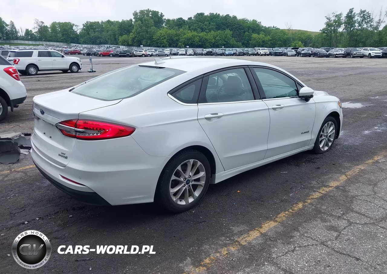 2019 Ford Fusion Hybrid Se VIN:3FA6P0LUXKR224938 - 4