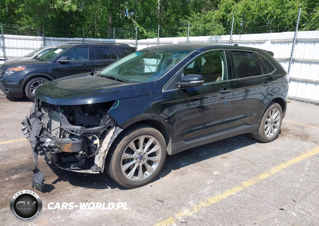 2017 Ford Edge Titanium VIN:2FMPK4K80HBC13524 - 2